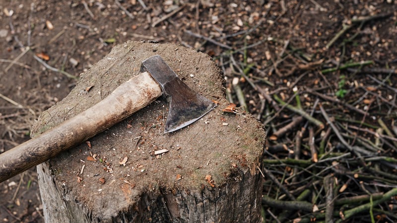 La prensa local informó que el hombre escaló un muro para entrar a la guardería sosteniendo el...