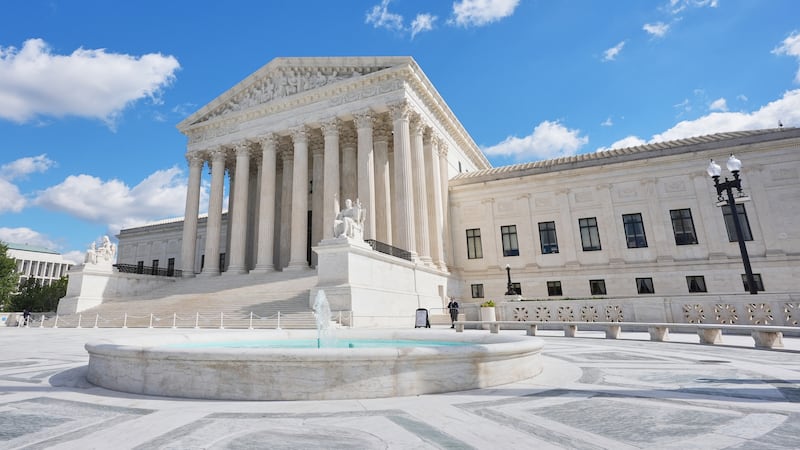 La Corte Suprema de Estados Unidos en Washington, el 5 de octubre del 2026. (AP foto/Mariam...