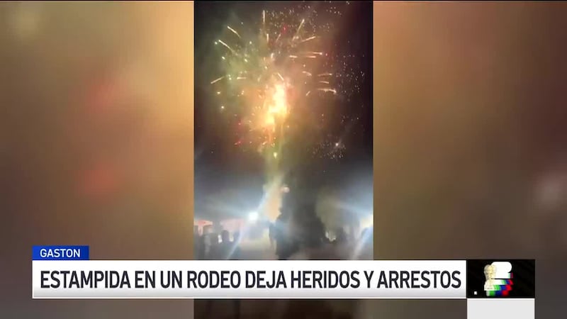 Estampida en rodeo de Carolina del Sur deja varios heridos y arrestos. Ocurrió en Gaston.